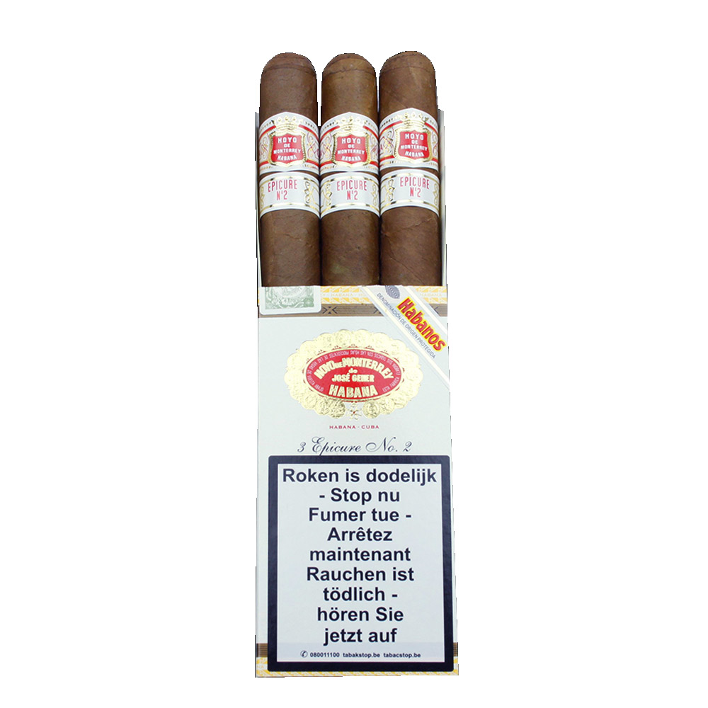 Hoyo de Monterrey Epicure No. 2 Cigar - Pack of 3