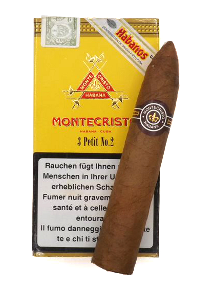 Montecristo Petit No. 2 Cigar - Pack of 3