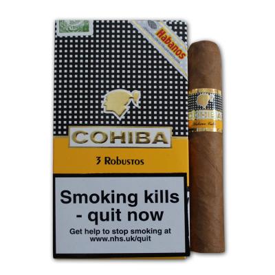 Cohiba Robustos Cigar - Pack of 3