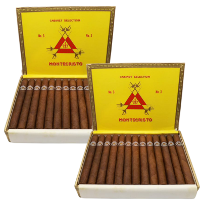 Montecristo No. 3 Cigar - 2 x Box of 25 (50) Bundle Deal