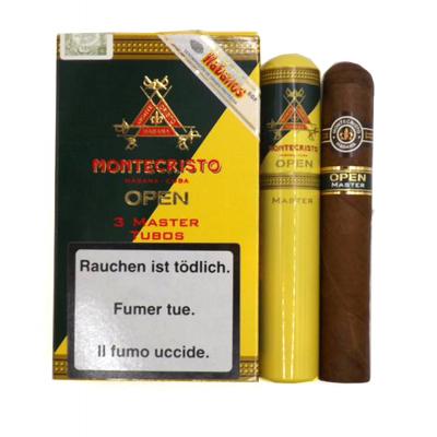 Montecristo Open Master Tubed Cigar - Pack of 3