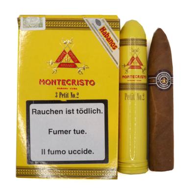 Montecristo Petit No. 2 Tubos Cigar - Pack of 3