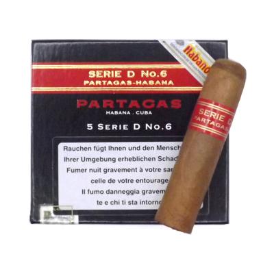 Partagas Serie D No. 6 Cigar - Pack of 5