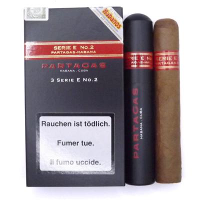 Partagas Serie E No. 2 Tubed Cigar - Pack of 3