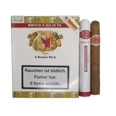 Romeo y Julieta No. 2 Tubed Cigar - Pack of 5