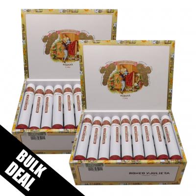 2 BOX BUNDLE DEAL - Romeo y Julieta No. 2 Tubed Cigar - 2 x Box of 25