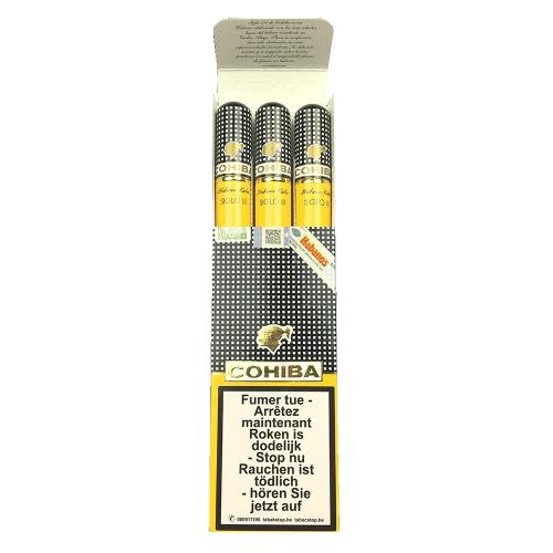 Cohiba Siglo III Tubed Cigar - Pack of 3