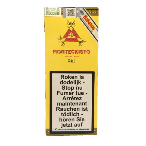 Montecristo No. 2 Cigar - Pack of 3