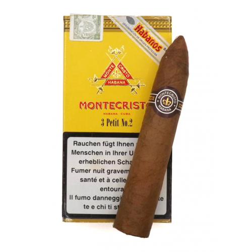 Montecristo Petit No. 2 Cigar - Pack of 3