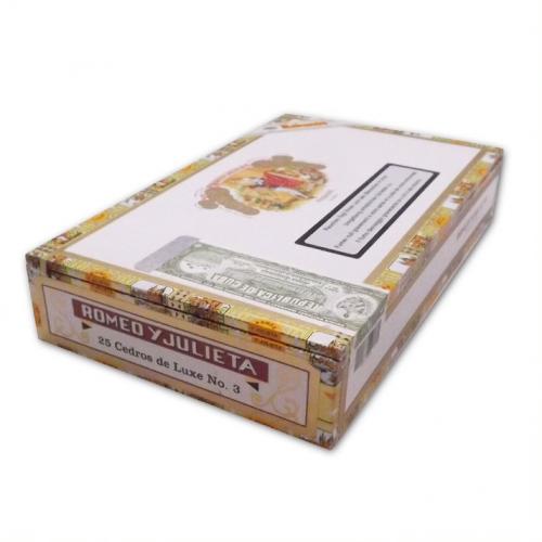 Romeo y Julieta Cedros de Luxe No. 3 Cigar - Box of 25